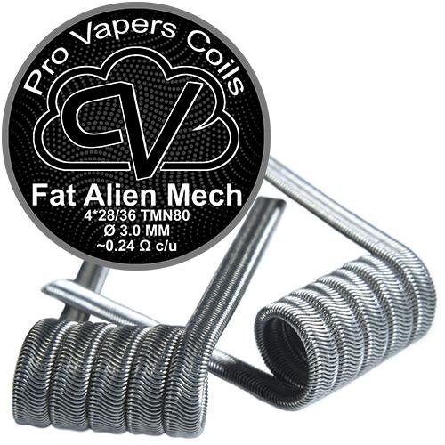 PRO VAPERS FAT ALIEN - COIL ARTESANAL (2 Unidades)