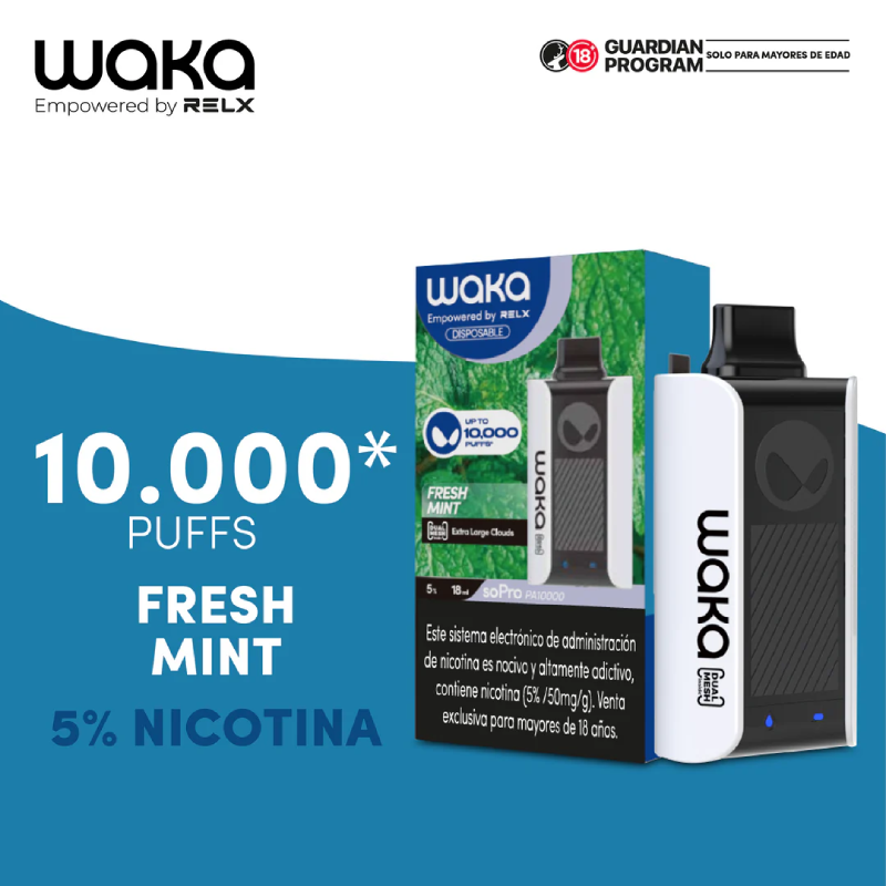 WAKA SO PRO 10.000 PUFF