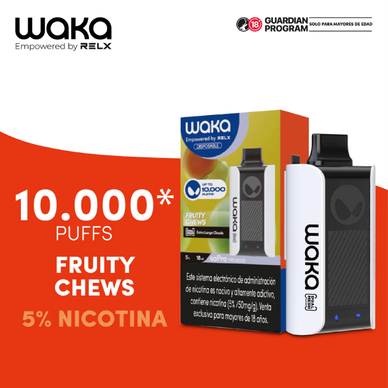 WAKA SO PRO 10.000 PUFF
