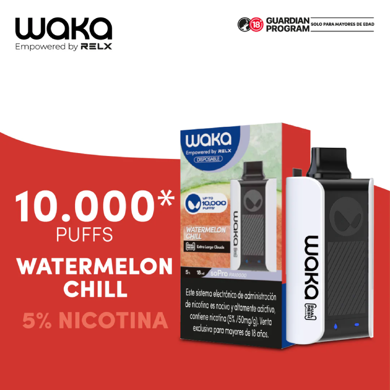 WAKA SO PRO 10.000 PUFF