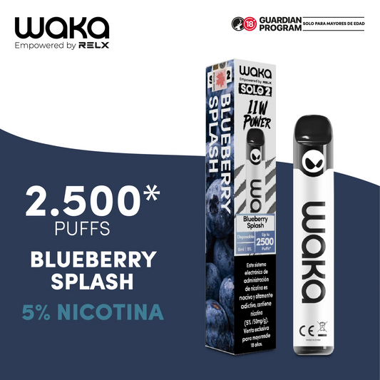 WAKA SOLO 2 3.500 PUFF - VAPE DESECHABLE