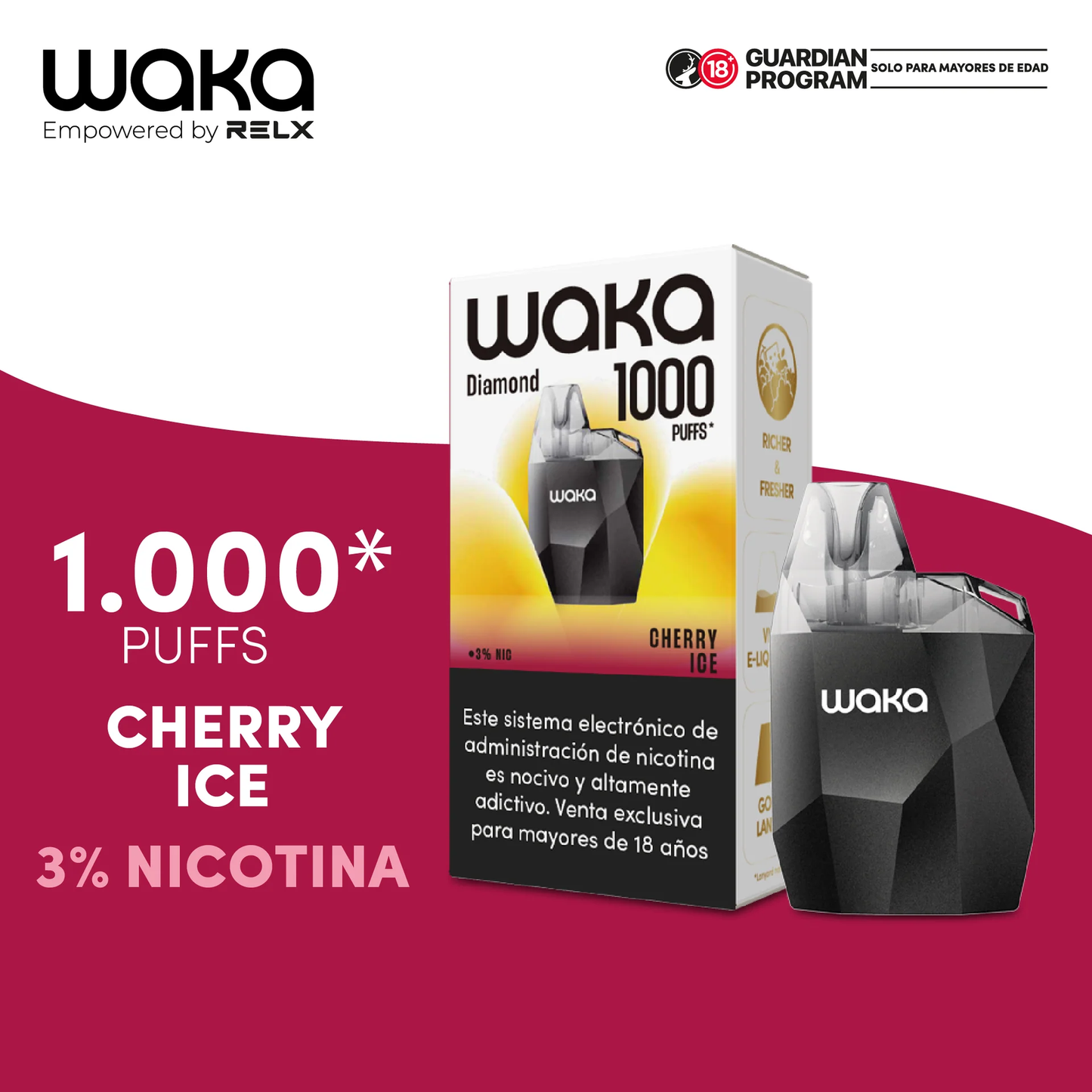 WAKA DIAMOND 1.000 PUFF