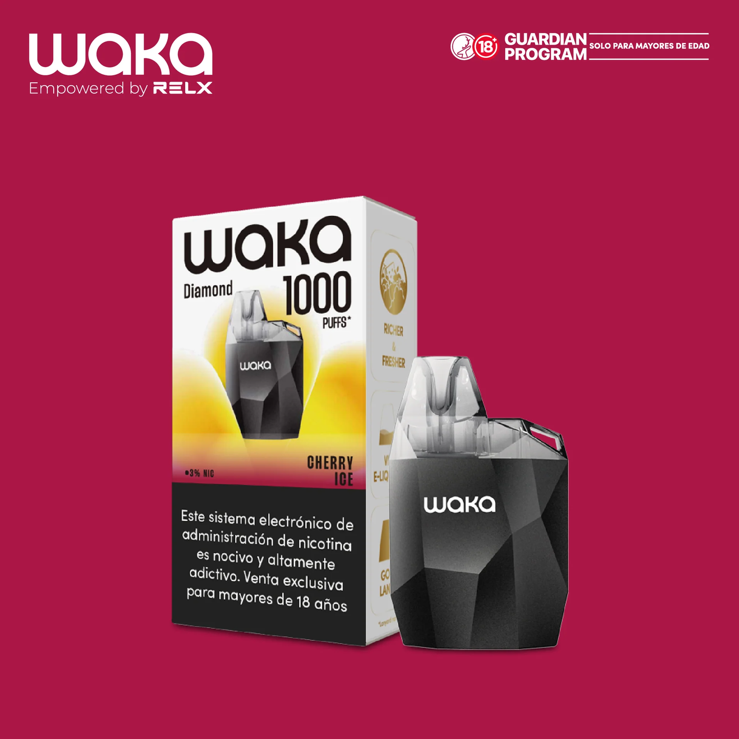 WAKA DIAMOND 1.000 PUFF