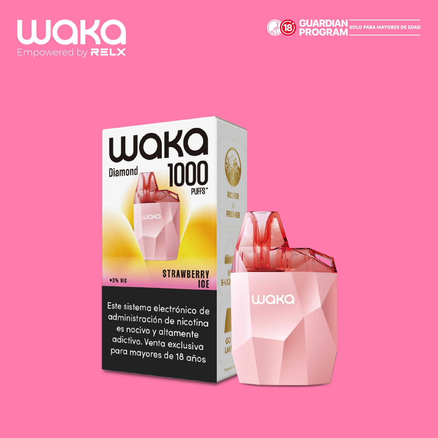 WAKA DIAMOND 1.000 PUFF