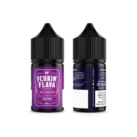 FCUKIN FLAVA SALTS - FREZZY GRAPE 30 ML