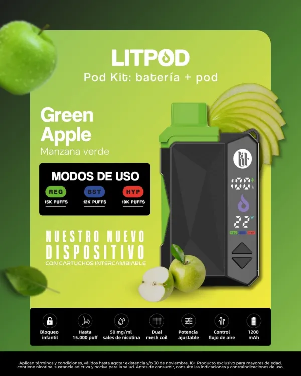 LIT POD KIT  - KIT PRECARGABLE