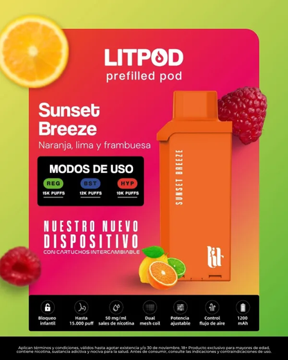 LIT POD - POD 15000 PUFF