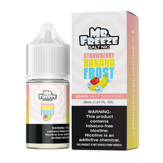 MR. FREEZE SALTS - STRAWBERRY BANANA FROST 30 ML