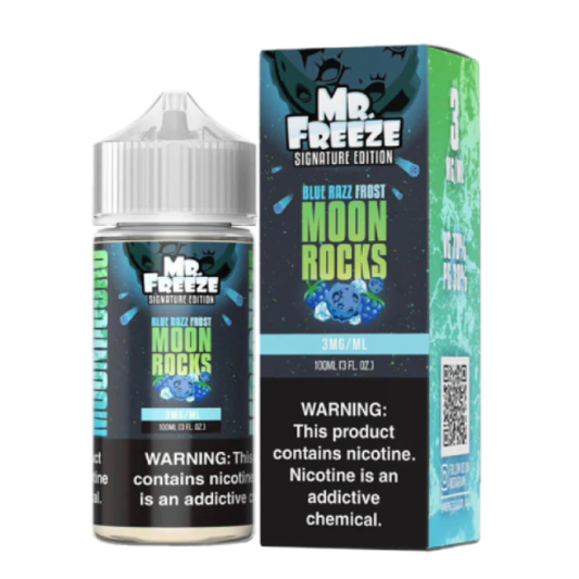MR. FREEZE - BLUE RAZZ FROST MOON ROCKS 100 ML